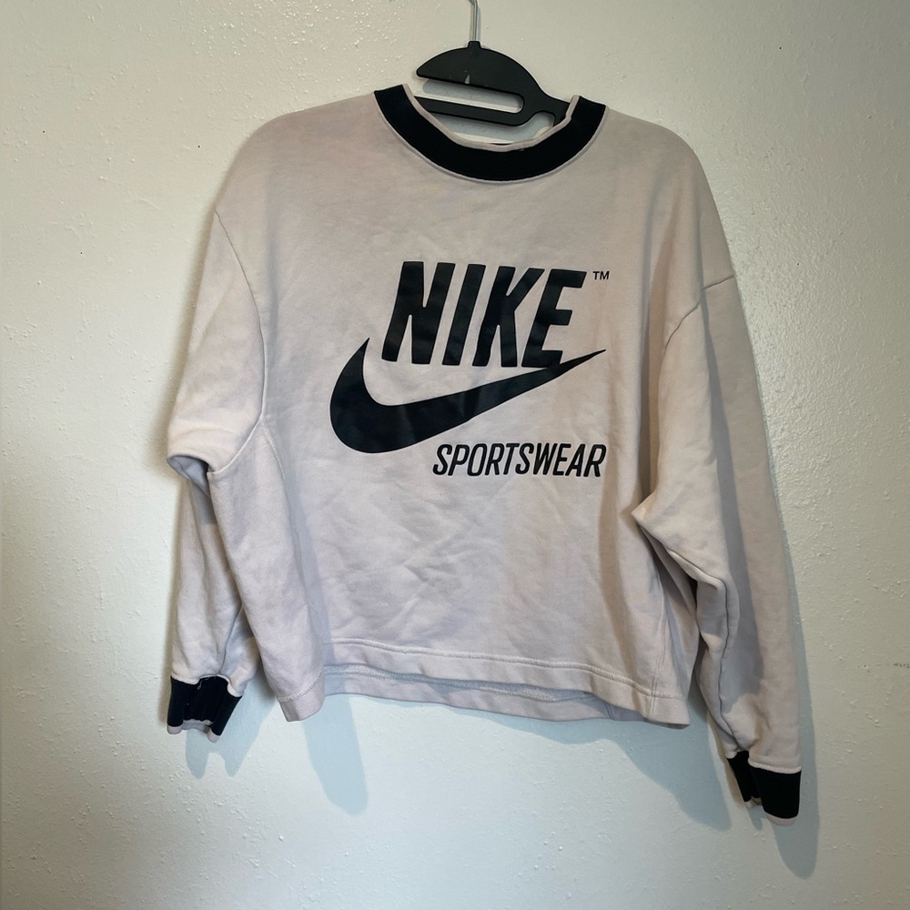 #21 NIKE CROPPED CREWNECK PULLOVER SWEATER